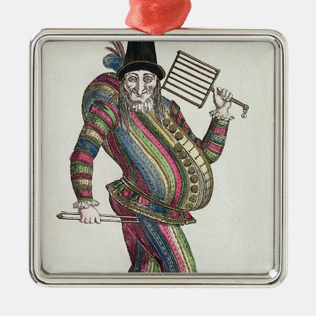 Ornement En Métal Polichinelle (Devant)