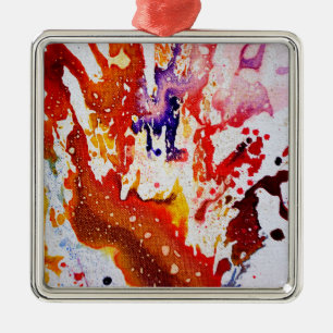 Ornement En Métal Polychromoptic #1A by Michael Moffa