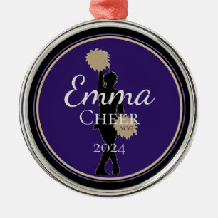 Ornement En Métal Pom-pom girl Ornament Cheer