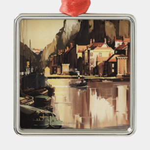 Ornement En Métal Pont suspendu et bateaux de Clifton