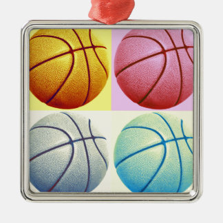 Ornement En Métal Pop Art Basket