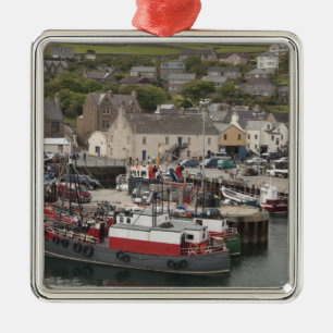 Ornement En Métal port de Stromness sur le front de mer de l'Atlanti
