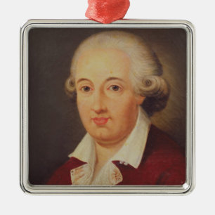 Ornement En Métal Portrait de Domenico Cimarosa