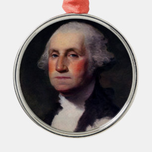 Ornement En Métal Portrait de George Washington 1