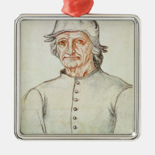 Ornement En Métal Portrait de Hieronymus Bosch