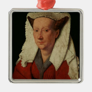 Ornement En Métal Portrait de Margaret van Eyck, 1439