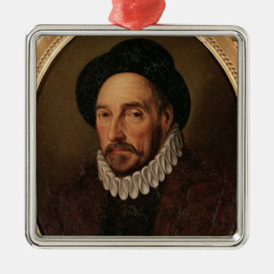 Ornement En Métal Portrait de Michel Eyquem de Montaigne