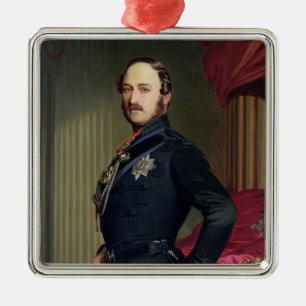 Ornement En Métal Portrait de prince Albert (1819-61) 1859 (huile
