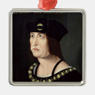 Ornement En Métal Portrait de roi de Louis XII de la France