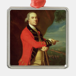 Ornement En Métal Portrait du Général Thomas Gage, c.1768 (huile s