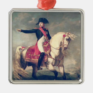 Ornement En Métal Portrait équestre du napoléon I 1810