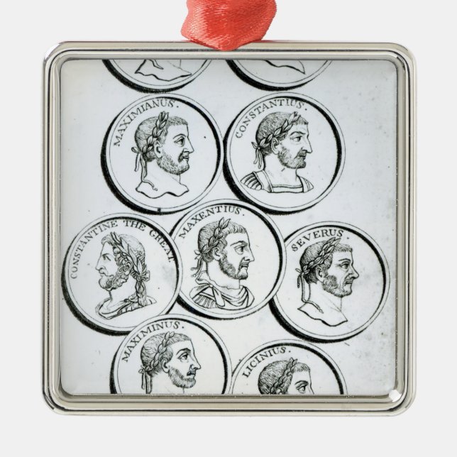 Ornement En Métal Portraits des empereurs romains (Devant)