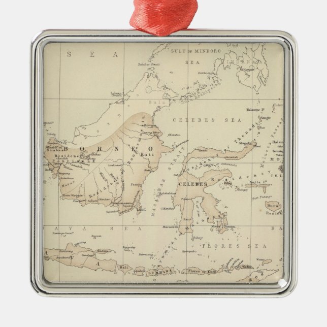 Ornement En Métal Possession hollandaise dans l'archipel indien (Devant)