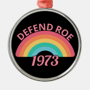 Ornement En Métal Pour l'avortement - Défendre Roe v Wade II