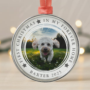 Ornement En Métal Premier Noël dans My Forever Home Photo pour anima