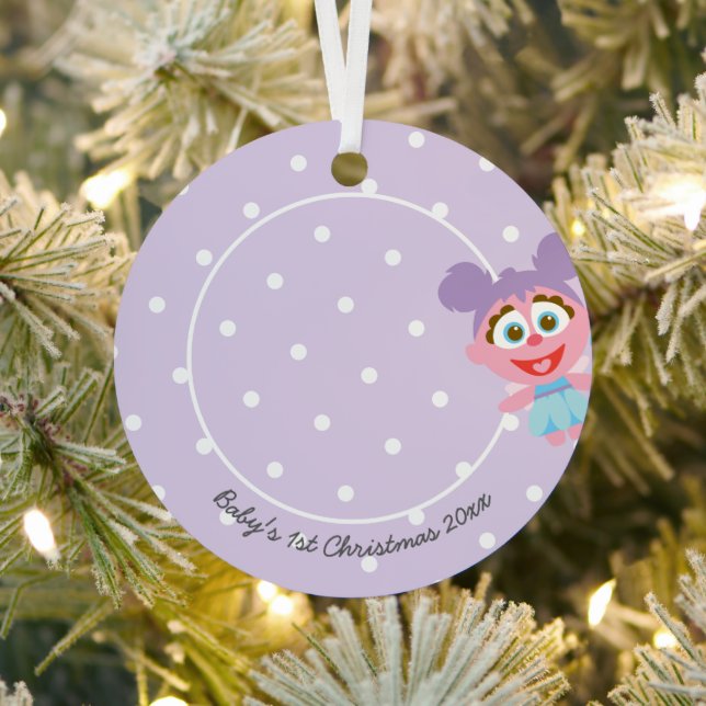 Ornement En Métal Premier Noël du bébé Abby Cadabby : Ajoutez votre  (Insitu)