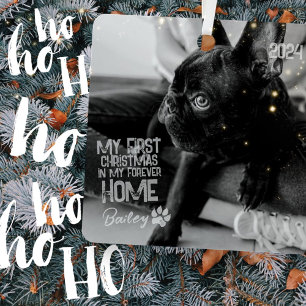 Ornement En Métal Premier Noël pour animal de compagnie pour toujour