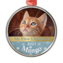 Première photo de Noël de Kitten personnalisée