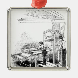 Ornement En Métal Presse-impression