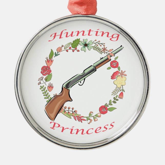 Ornement En Métal Princesse de chasse (Devant)