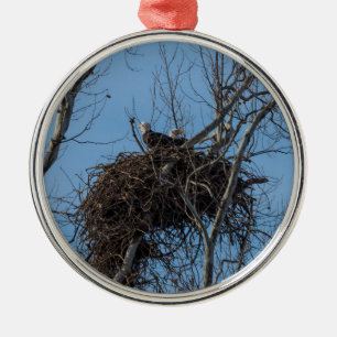 Ornement En Métal Problème de double aigle