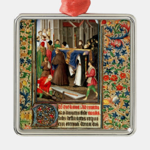 Ornement En Métal Procession funéraire avec des tombe-bêcheurs