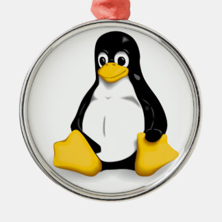 Ornement En Métal Produits de Linux Tux