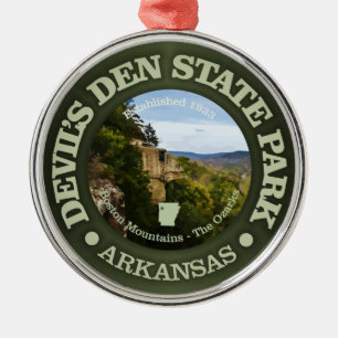 Ornement En Métal PS du repaire du diable