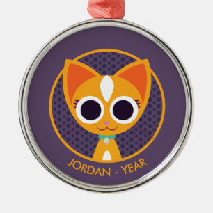 Ornement En Métal Purrl le chat