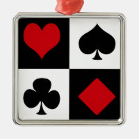 Quatre combinaisons de cartes