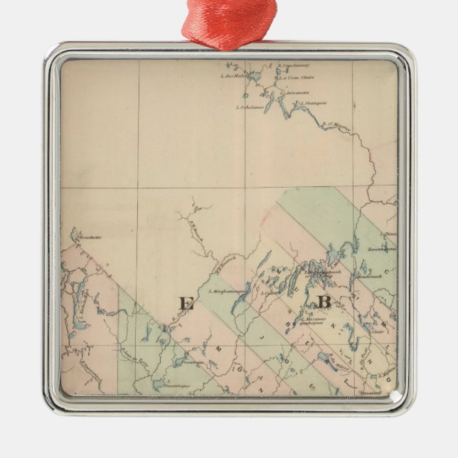 Ornement En Métal Québec (Devant)