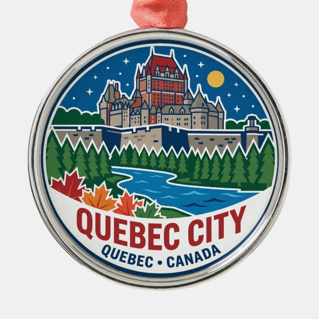 Ornement En Métal Québec Canada (Devant)