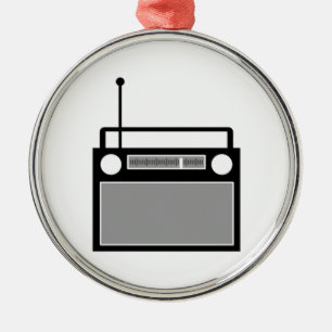 Ornement En Métal Radio