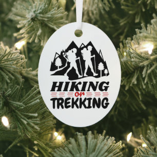 Ornement En Métal Randonnée ou trekking