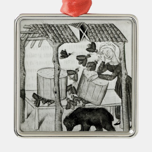 Ornement En Métal Rassemblement du miel (Devant)