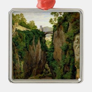 Ornement En Métal Ravin rocheux à Sorrente, 1823