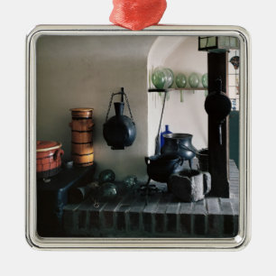 Ornement En Métal Reconstruction d'une pharmacie