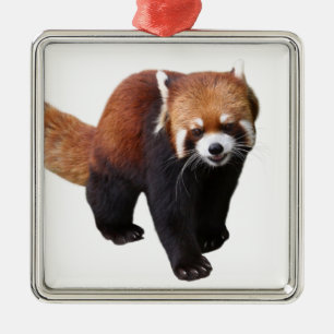 Ornement En Métal "Red Panda"の 優 製