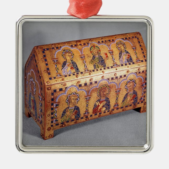 Ornement En Métal Reliquaire de St Anne (Devant)