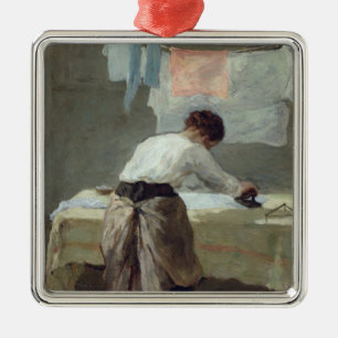 Ornement En Métal Repasser de femme