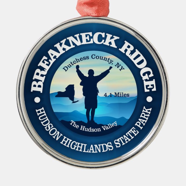 Ornement En Métal Ridge à col cassé (V) (Devant)