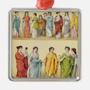 Ornement En Métal Robe romaine femelle