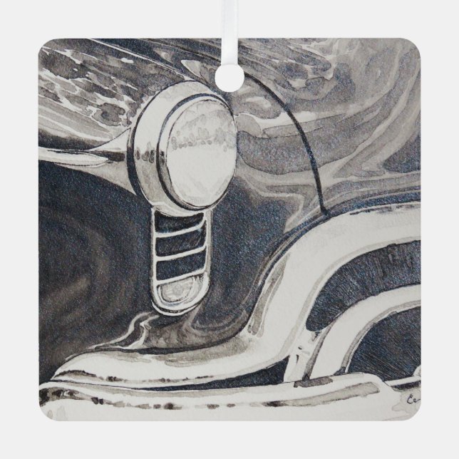 Ornement En Métal Rocket 88 Ancien Ornament Mobile (Recto)