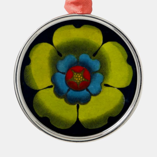 Ornement En Métal Rosette architecturale de la Renaissance italienne (Devant)