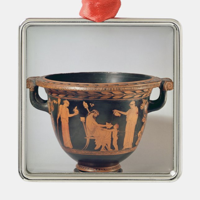 Ornement En Métal Rouge-chiffre krater de cloche, c.450-440 de (Devant)