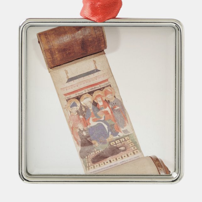 Ornement En Métal Rouleau de nécrologie, 1406 (Devant)