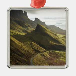 Ornement En Métal Route montant vers The Quiraing, île de Skye,