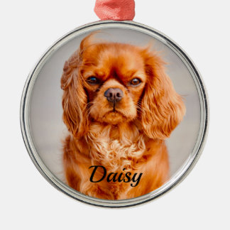 Ornement En Métal Ruby Cavalier King Charles Spaniel