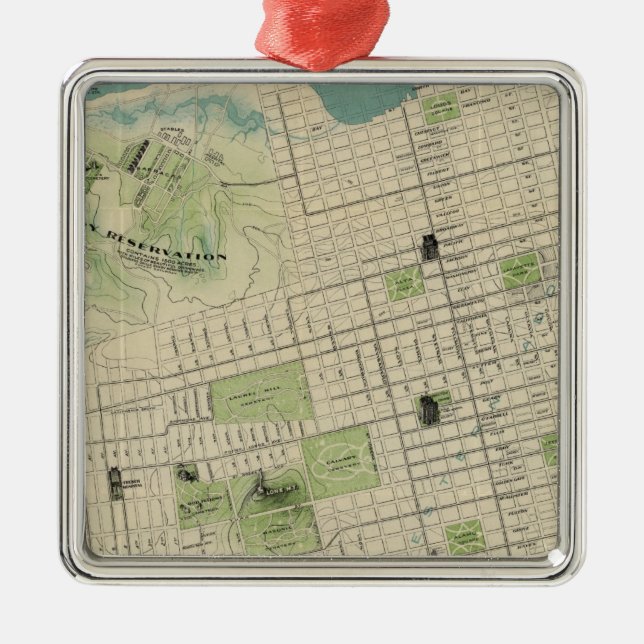 Ornement En Métal San Francisco (Devant)