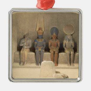 Ornement En Métal Sanctuaire du temple d'Abu Simbel, de "Egypte